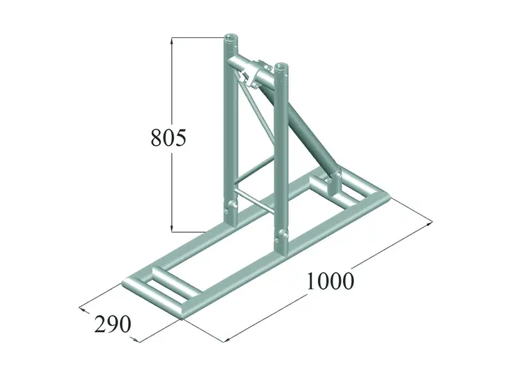 ALUTRUSS BILOCK BQ2-T-3 stand 